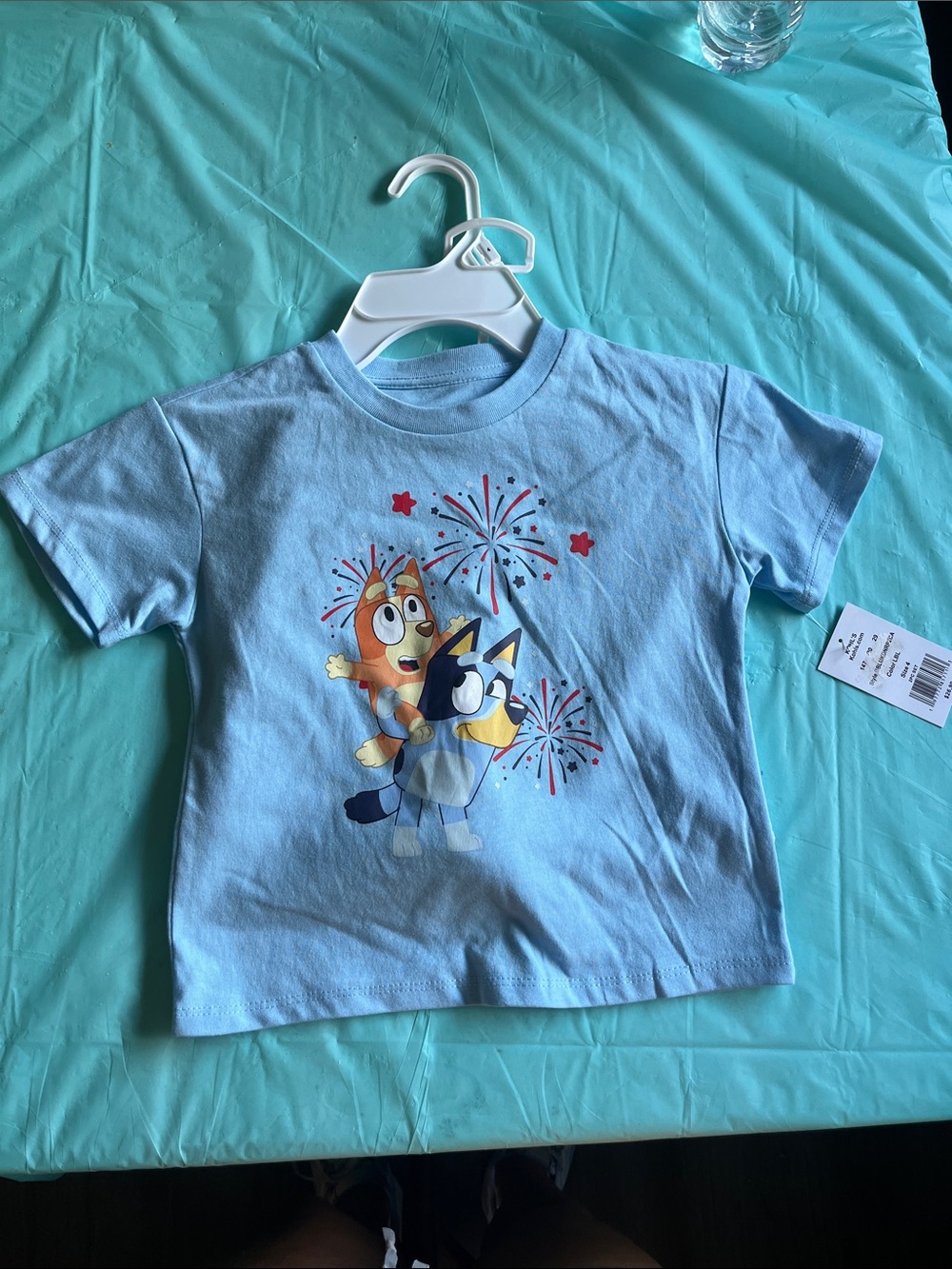 Girls Bluey T-shirt and Shorts Set